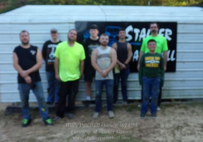 Will's Paintball Outing, 9/14/25